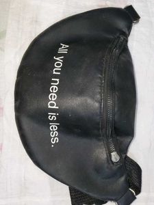 Black Waist Bag