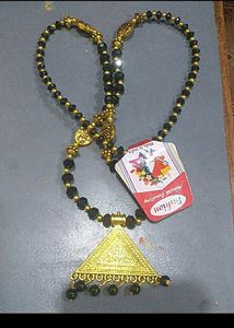 Beaded Necklace Mangalsutr Combo