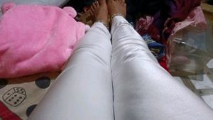 Used Leggings Little Damaged