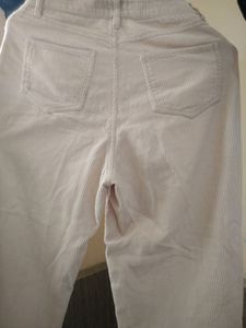 Beige Straight Jeans