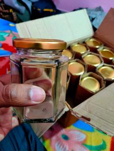 Glass Storage Jars (Set of 12)