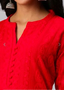 Embroidery Design Kurti
