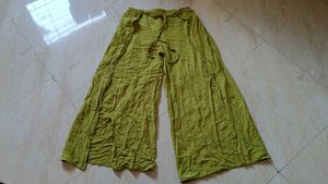 cut out plazo pant