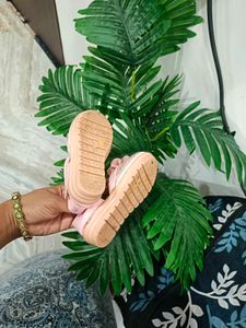 Cute Pink Girls&#39; Flats
