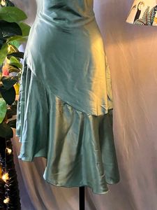 Green Slip Dress