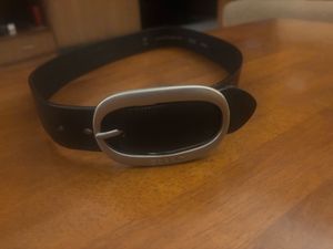 ESPRIT Black Pure leather belt