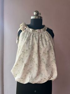 Halter Floral Top