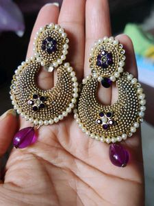 Pair Of Purple 💜 Earrings