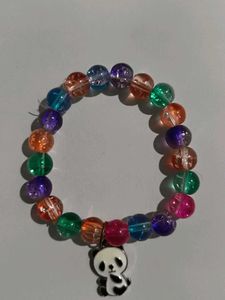 Pack Of 3 Beaded Charm Bracelet Set