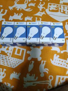 Pack Of 5 Sealed 9 W Led Bulb