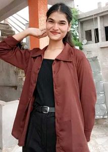 Stylish brown Shirt Jacket