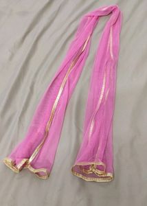 Pink Dupatta For Girls💓