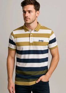 Striped Polo Shirt (Size S)