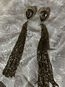 Beautiful Extra Long Earrings