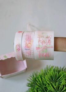 New Kawaii Glitter Washi Stickers Rolls Set
