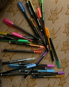 24 Neon Color Gel Pens