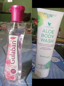 Aloe Body Wash With Free Rose Water (120ml)
