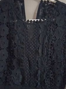 Lace Detail Romper