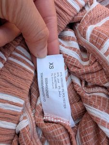 Striped Off-Shoulder Jumpsuit