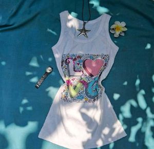 Y2k Fitted Tops Combo Of 3