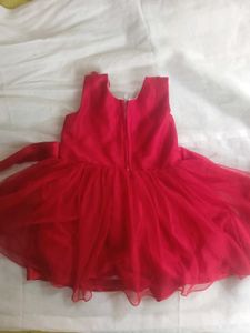 Maroon Girls Dress