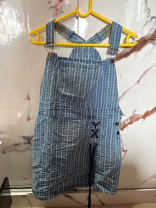 Cute Denim Jumper Dress