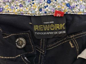 Dark Blue Denim Shorts