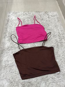 Pink &amp; Brown Top