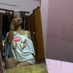 Off shoulder shirt