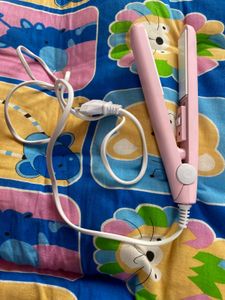 Pink Mini Hair Straightener