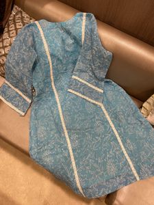 Lacknawi Kurta and Dupatta Set
