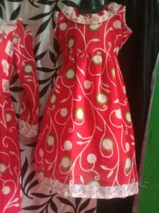 Beautiful Combo Of Gowns For Mother And Daughter