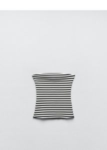 Zara Striped Tube Top