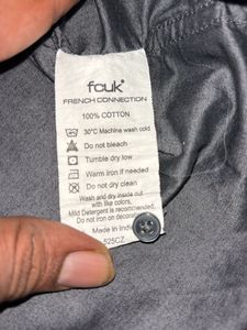 Shiny FCUK Shirt - Great Look Comfort and Slim Fit