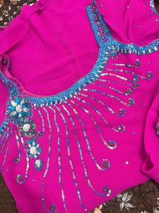 Heavy Fuchsia Pink Punjabi Suit Set