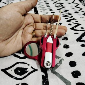 Nail Cutter With Pen And Mirror