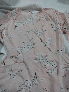 Floral Wrap Top