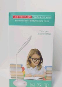 White Desk Light Lamp for in Bedroom, Studytable