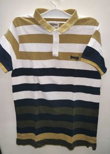 Striped Polo Shirt (Size S)