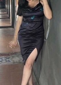 Royal purple dress
