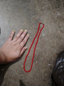 Red Beaded Necklace