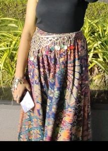 Navratri Multicolour Skirt