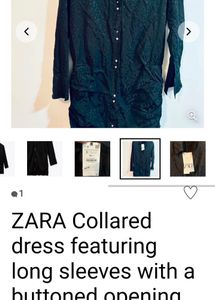 Zara Collared Dress.(Free Offer)
