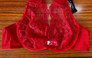 FIDELIA red Undirevired Bra