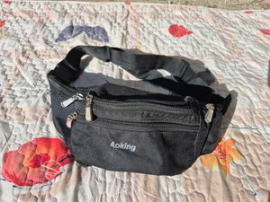 Aoking Black Belt Bag