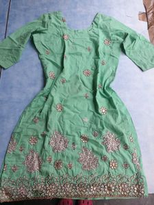 Embroidered Kurta Set for donasion