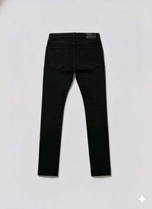Black Slim Fit Denim Jeans