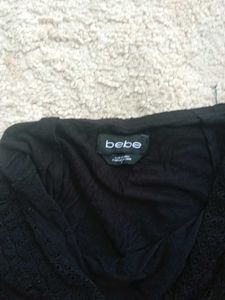 Black Bebe Skirt