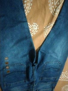 Dark Blue J Distressed joggers Jeans Size 30 With