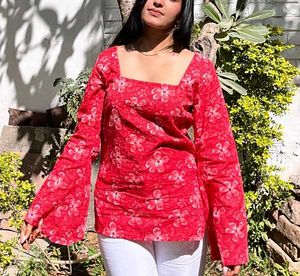 Floral Print Top